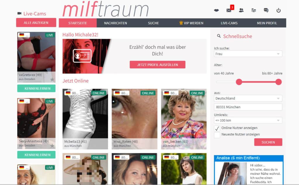 Testbericht: MilfTraum.com Abzocke