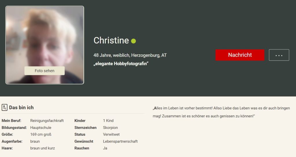 Heartbooker.de- User Profile Abzocke