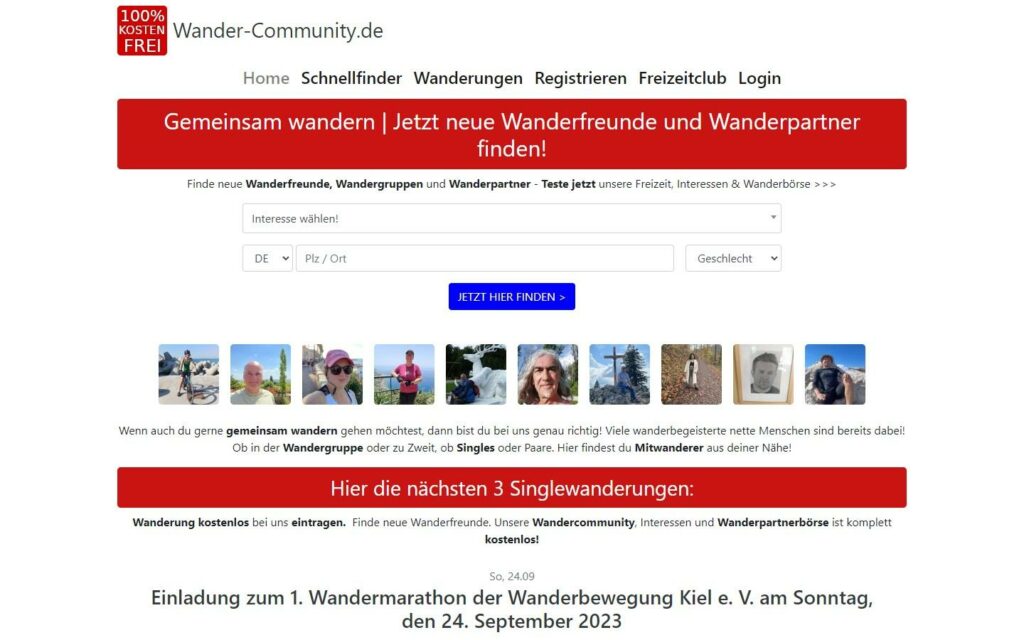 Testbericht Wander Community.de Abzocke