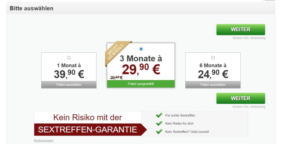 Deutsche Milfs.com Kosten