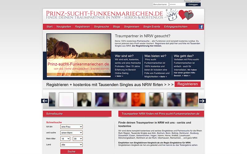 Testbericht Prinz-Sucht-Funkenmariechen.de Abzocke
