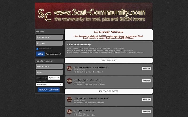 Testbericht Scat-Community.com Abzocke