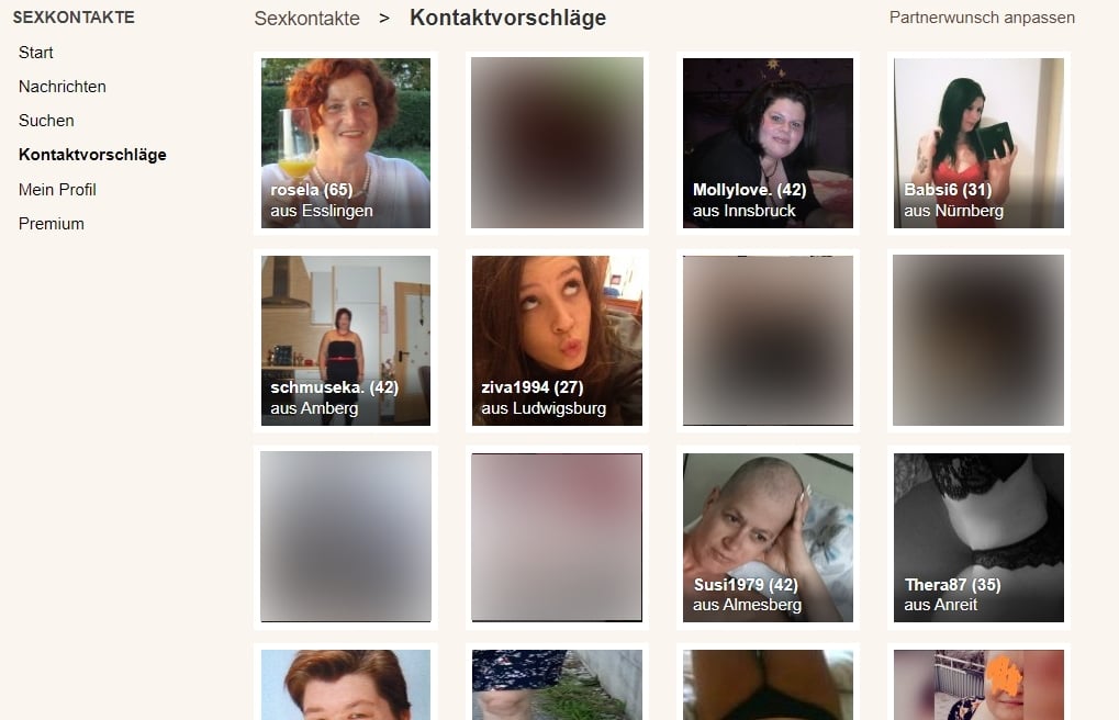 FetischSexKontakte.com Mitgliederbereich
