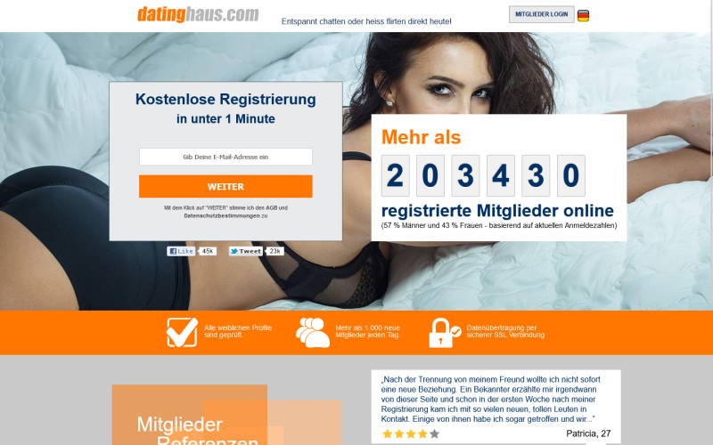 Testbericht DatingHaus.com Abzocke