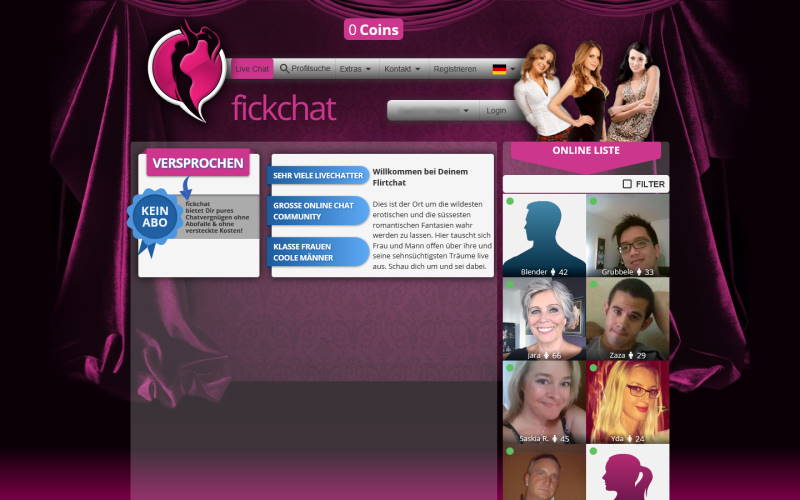 Testbericht FickChat.live Abzocke