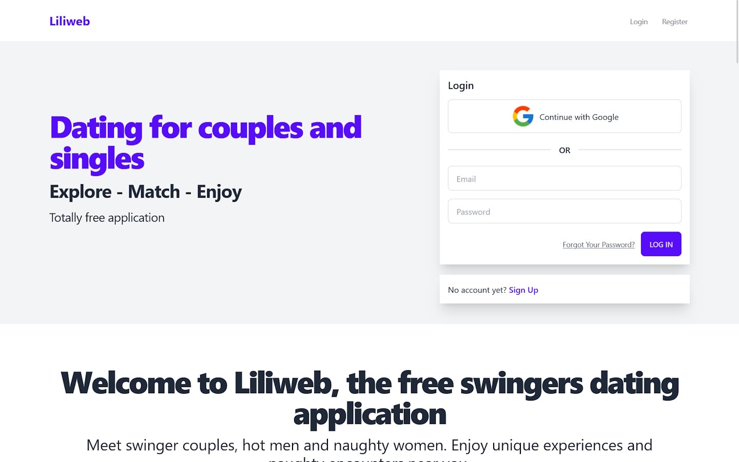 LiliWeb.com Startseite