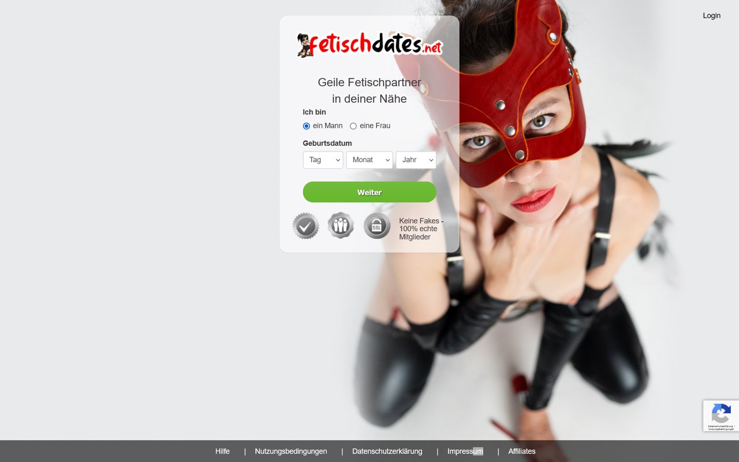Testberichte FetischDates.net Startseite