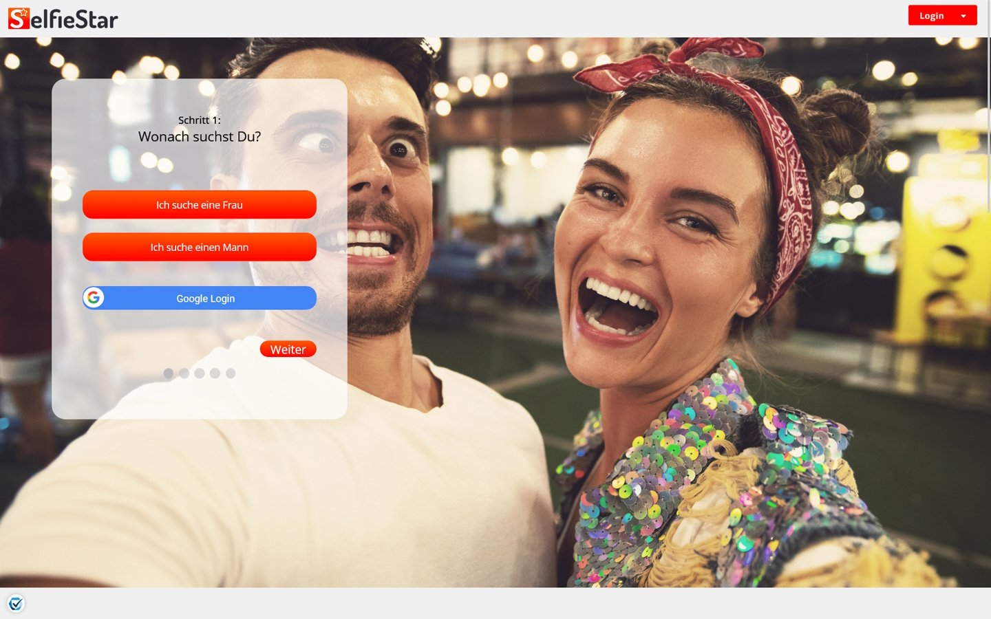 Testbericht Selfiestar.net Startseite