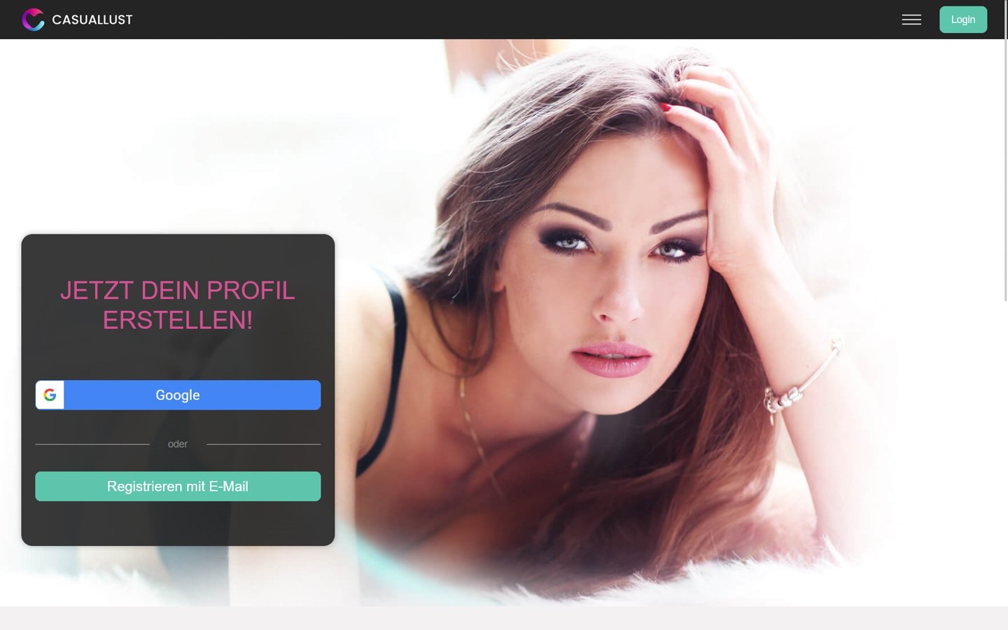 CasualLust.com Startseite