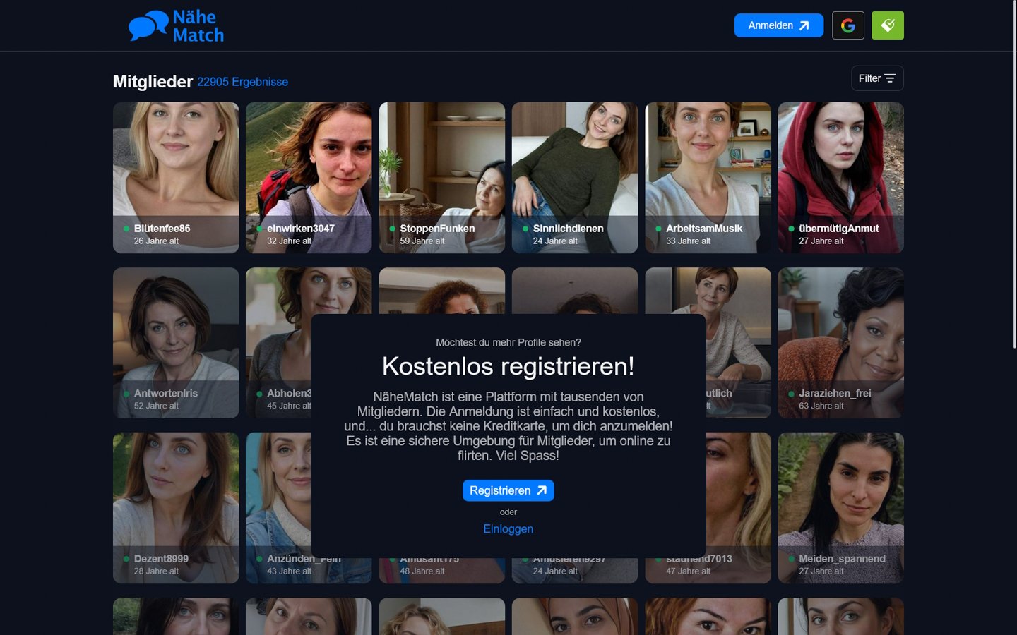 NaheMatch Startseite