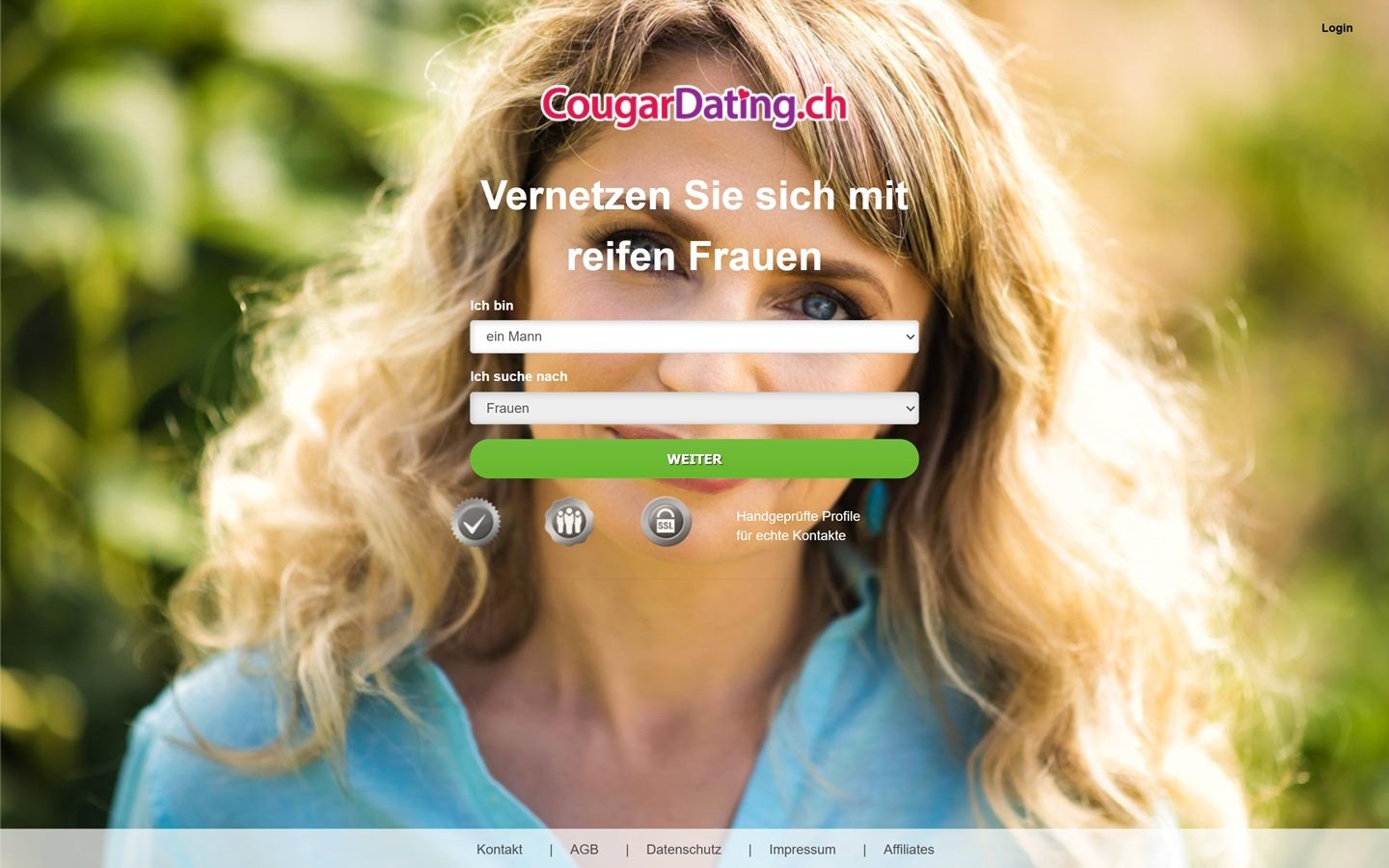 Review CougarDating.ch scam