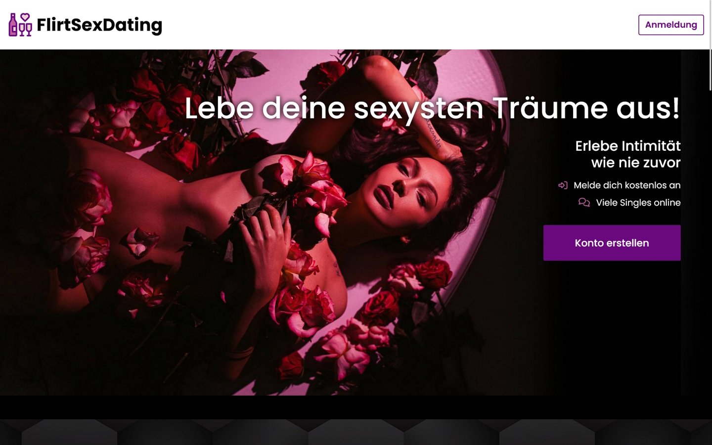 FlirtSexDating.com Startseite