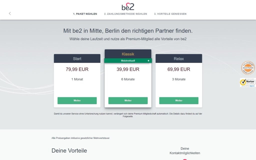 Testbericht Be2.de Kosten