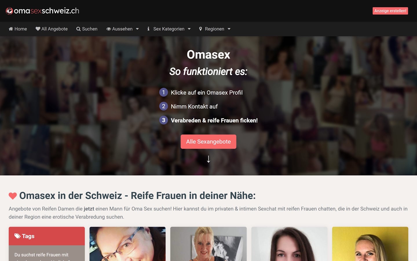 omasexschweiz.ch Startseite