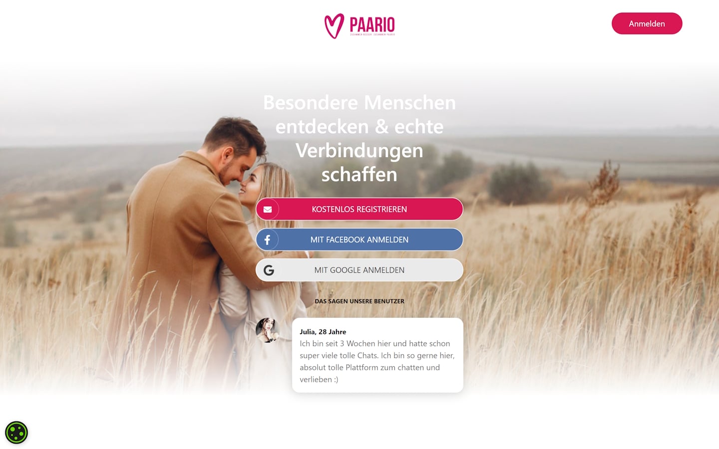 paario.de Startseite