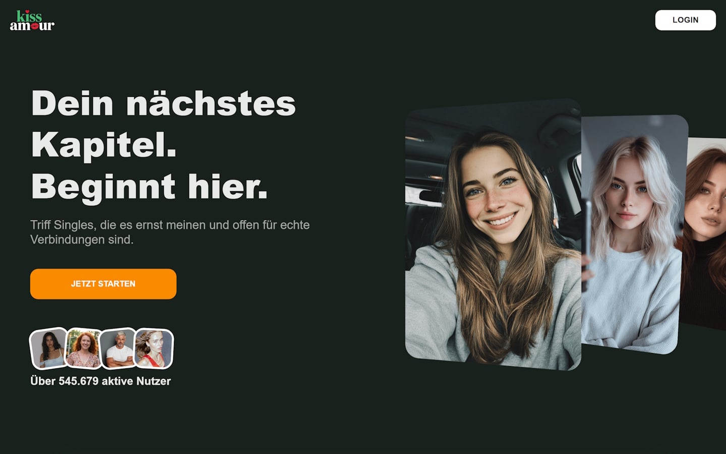 Kissamour.com Startseite